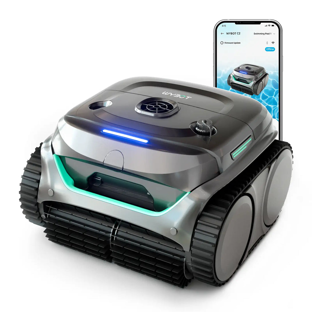 Kabelloser Poolroboter WYBOT C2 – Doppelte Filtration…